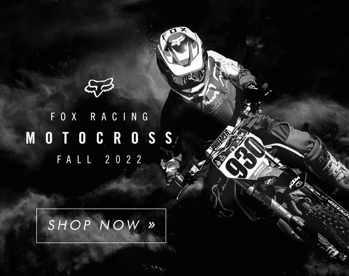 Fox racing motocross fall 22